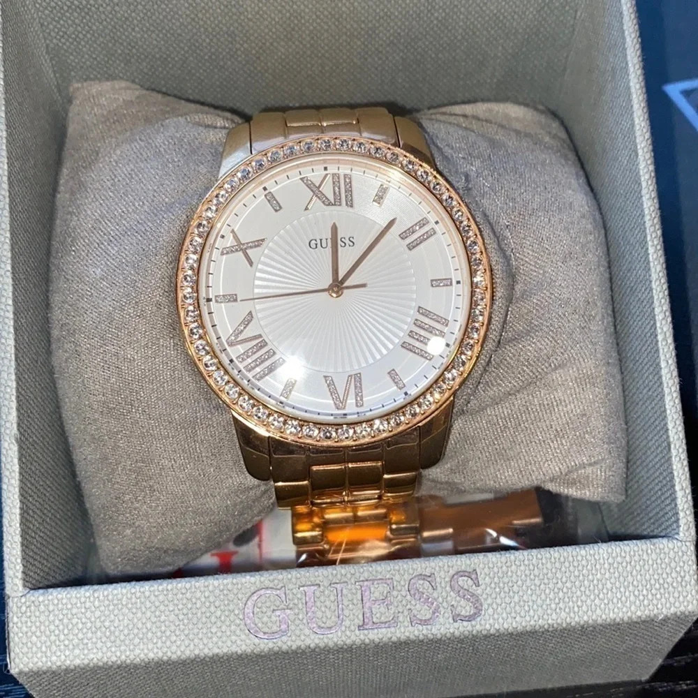 Rose Gold Guess Watch​​​​​​​​​​